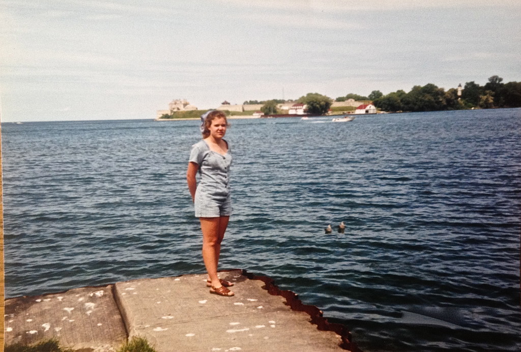 Here is the picture my mother took of me at the pier in Niagara on the Lake. Clearly, I'm thoroughly disgusted by the seagull poop all over the ground. 